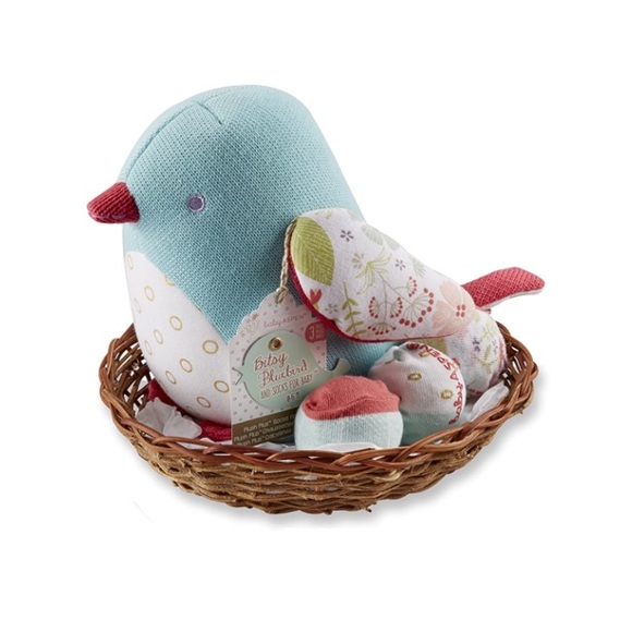 Bitsy Bluebird Plush with Socks - Picture 2 of 2